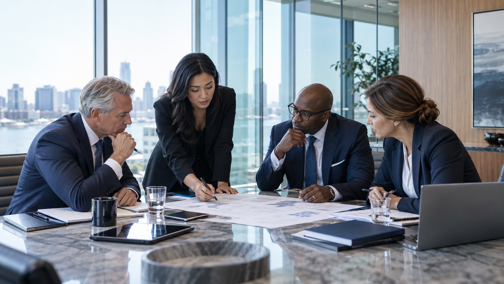 Senior advisors developing strategy